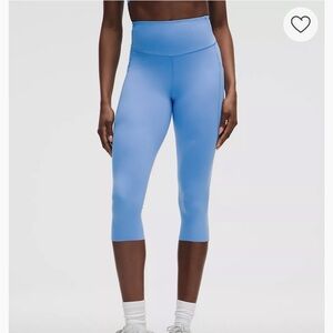 Like New lululemon Fast and Free High-Rise crop 19” 5-pocket, sz 8